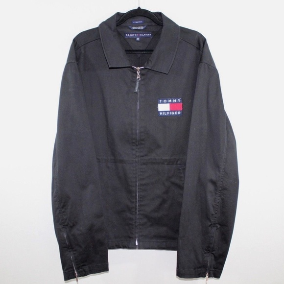 9s Tommy Hilfiger Mens Bomber Jacket 